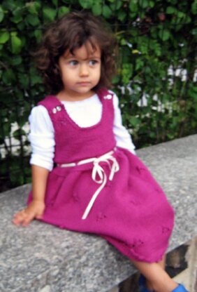 Ring Around the Rosie Toddler Dress