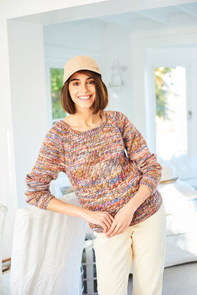 Sweater and Top in Stylecraft Batik Elements Swirl DK - 10054 - Downloadable PDF
