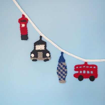 London Icons Bunting - Garland