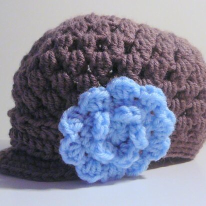 Lyla Newsie Hat - Newborn to Adult