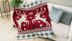 Prancing Deer Crochet Blanket