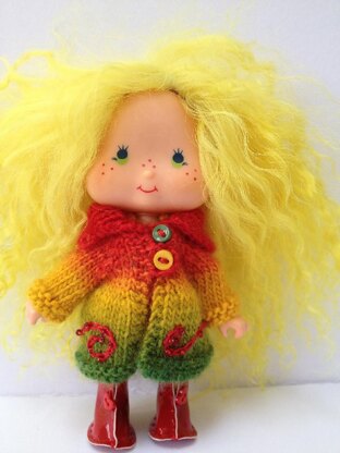 Strawberry Shortcake doll coat