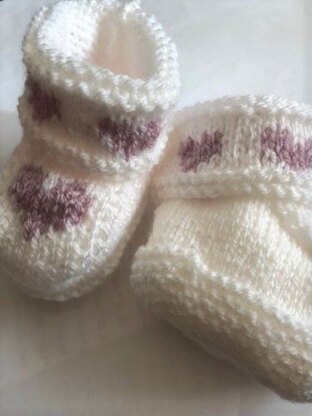 Heart Booties