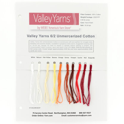 Valley Yarns Valley Cotton 5/2 Ink Blue - Yarn.com