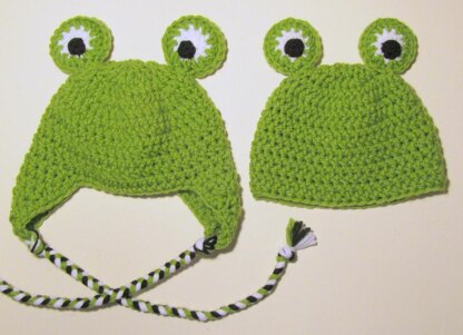 Baby frog best sale hat knitting pattern