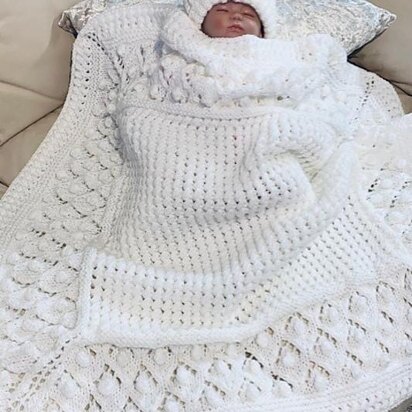 SNOWFALL baby blanket