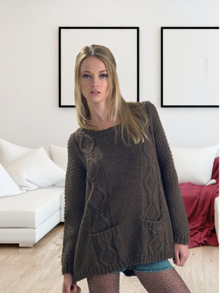 Bluefaced Leicester Aran by Jenny Watson