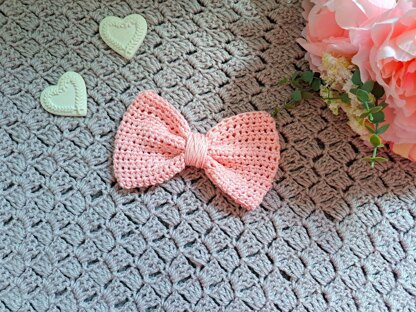 Crochet Feminine Bow Pattern