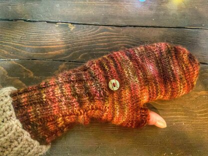 Flip Top Fingerless Gloves