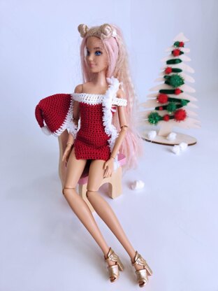 Christmas Outfit for Barbie