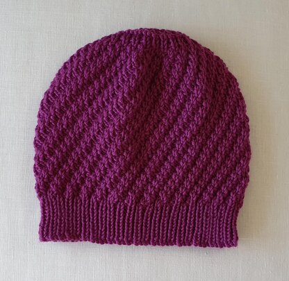 Oxley - diagonal rib family beanie