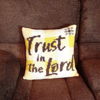 Trust in the Lord Pillow