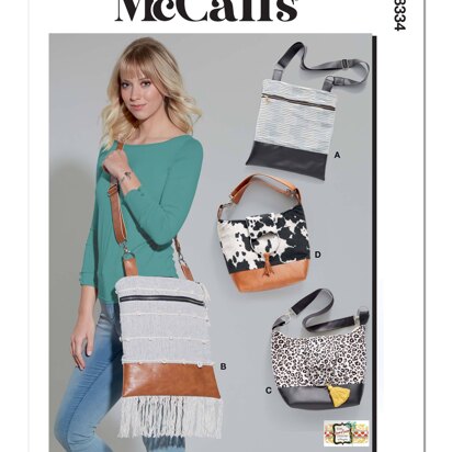 McCall's Bags by Tiny Seamstress Designs M8334 - Paper Pattern, One Size Only
