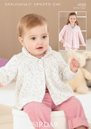 Jackets in Sirdar Snuggly Spots DK - 4568 - Downloadable PDF