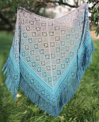 Triangular Scarf "Irene"