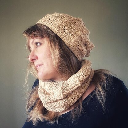 Dune Hat & Cowl Set