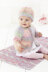Babies Matinee Coat, Cardigan, Blanket, and Hat in King Cole DK - Babies - 5588 - Leaflet