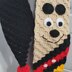 Red Mouse Scarf C2C
