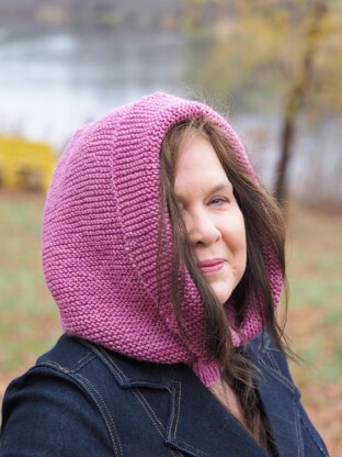 Raspberry Sorbet Knit Balaclava