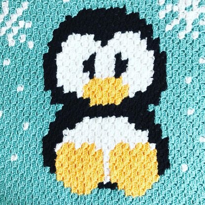 Penguin Baby Blanket