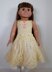 Pineapple Dream Skirt for American girl and other 18" dolls dolls