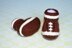 Football Baby Booties