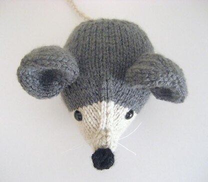 Mouse Knit Amigurumi Pattern