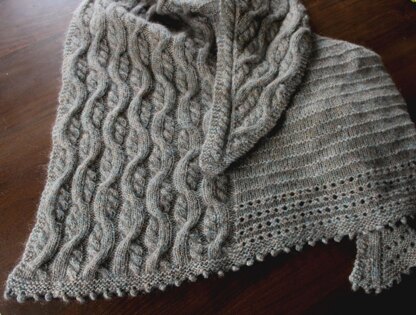 Intertwined Roots Shawl