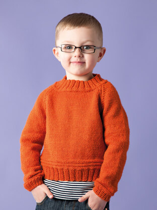 Nate Sweater in Rowan Pure Wool Worsted