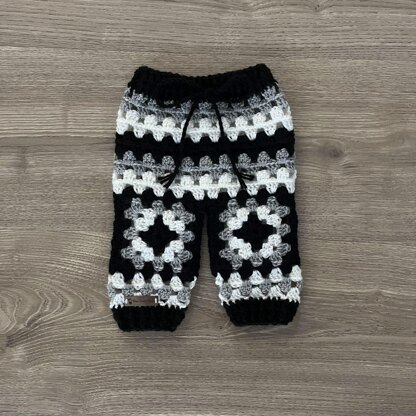 Granny Square Baby Pants