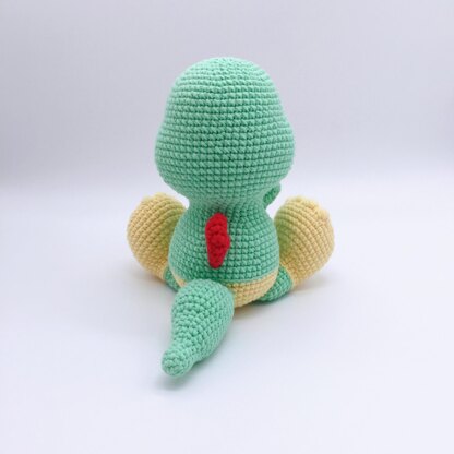 Happy the Baby Dinosaur Amigurumi Crochet Pattern