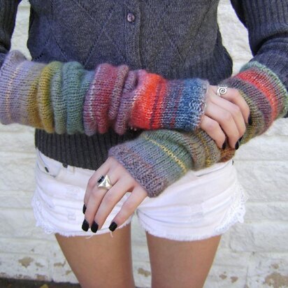 Knitted Arm Warmers