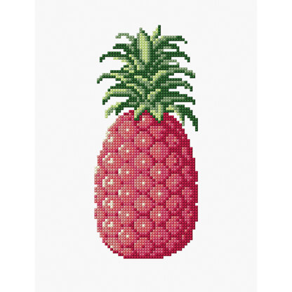 Pineapple in DMC - PAT0122 - Downloadable PDF