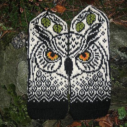Forest Owl - knitting pattern