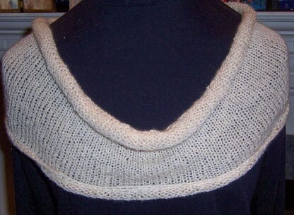Movie Time ... a cowl so simple you can knit it while watching a movie