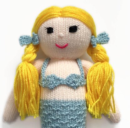 Michelle mermaid doll pattern - 19108