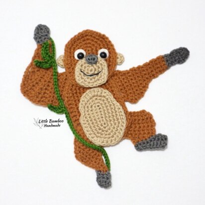 Orang Utan Applique