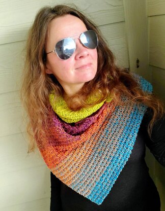 Rainbow Shawl