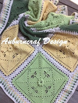 The Dragonfly Patch Blanket