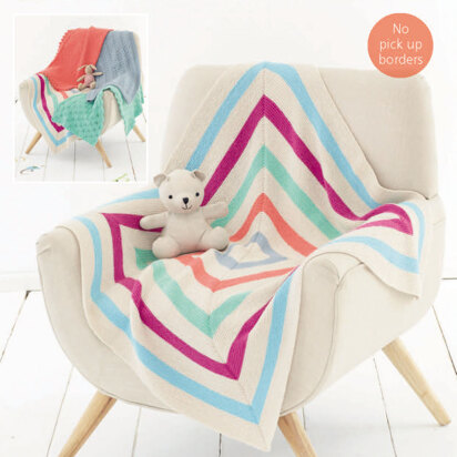 Blankets in Sirdar Snuggly DK - 4749 - Downloadable PDF