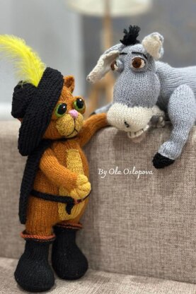 Puss in Boots knitting pattern