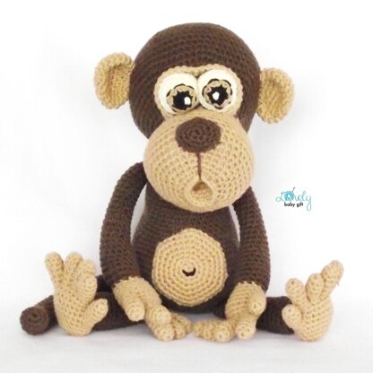 Amigurumi Monkey Stuffed Toy Crochet Pattern