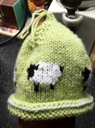 Baby Beanie hat - Baa Baa Beanie