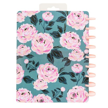 American Crafts Maggie Holmes - Day to Day Dashboard Blue Pink Rose