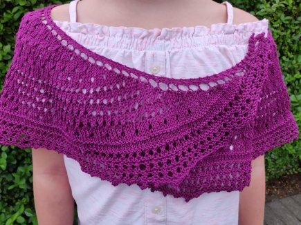 Pebble beach shawl #4