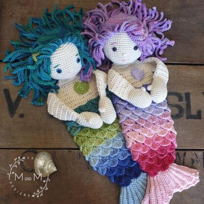 Melly Teddy Ragdoll Shelly and Sandy Mermaid