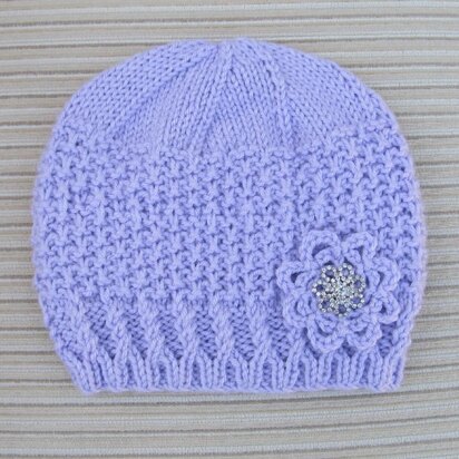 Hat "Arileyda" for a Lady - knitting pattern
