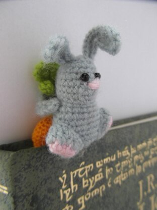 Hungry bunny bookmark