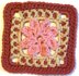 Vintage Floral Lace - 6" Square