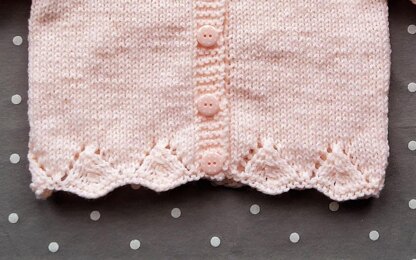 Annalisa Baby Cardigan Jacket and Hat